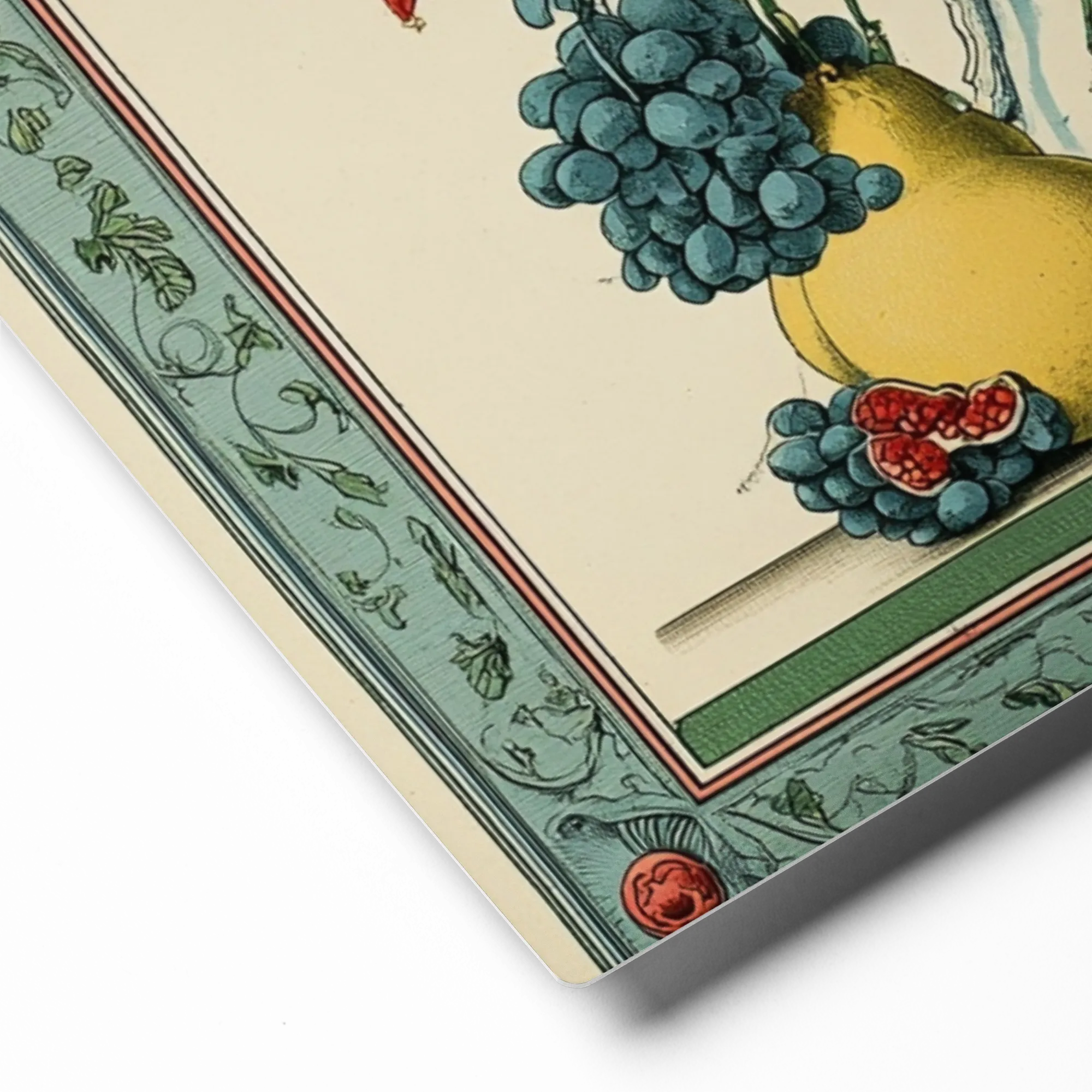 Vintage Botanical Floral and Fruit Still Life | Art Print