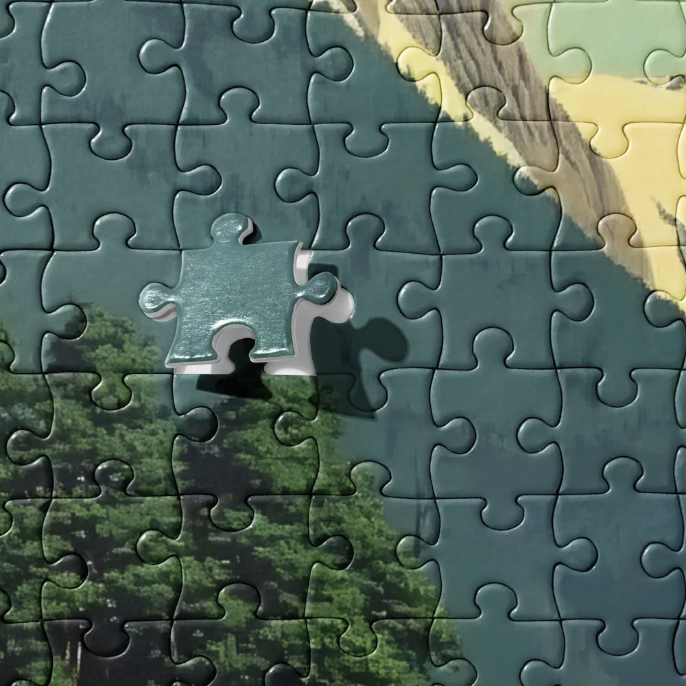 Reflection of Serenity 
 Jigsaw Puzzle