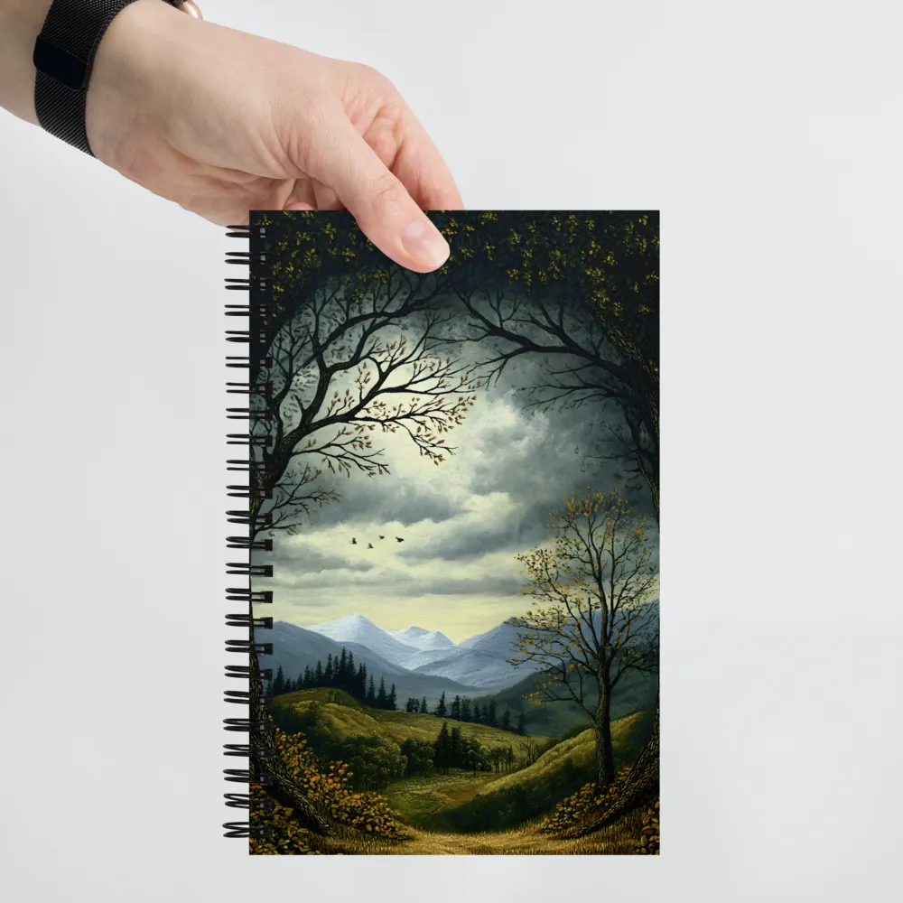Nature's Embrace: A Tranquil Mountain Landscape