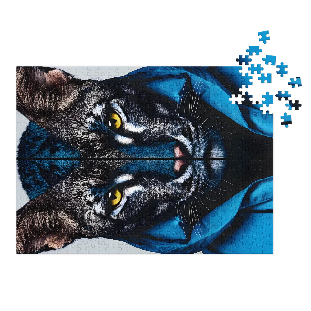 Symmetric Guardian 
 Jigsaw Puzzle in Tin Box