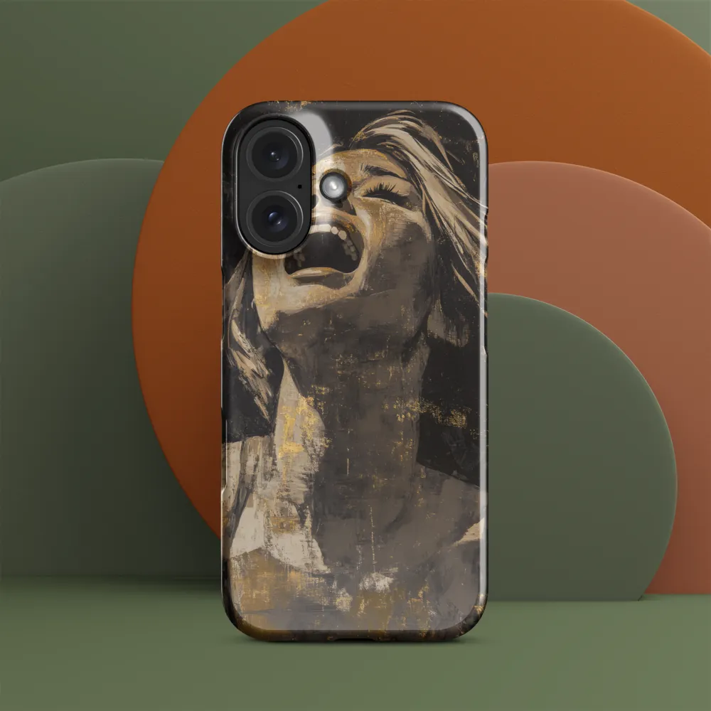 Golden Scream 
 iPhone 14 Plus | Tough Case