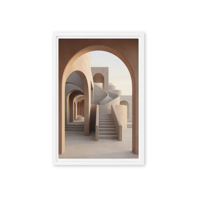 Stairs and Arches | Art Print