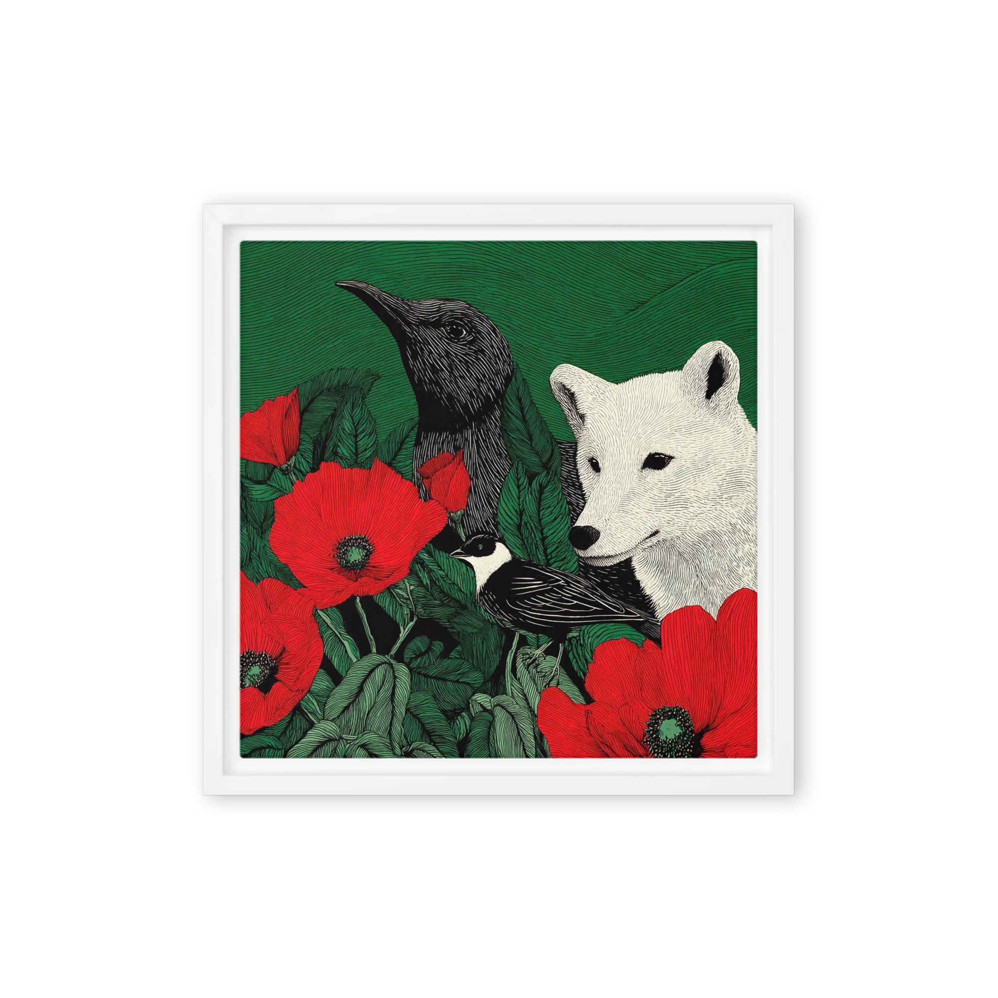 The Raven and the White Wolf