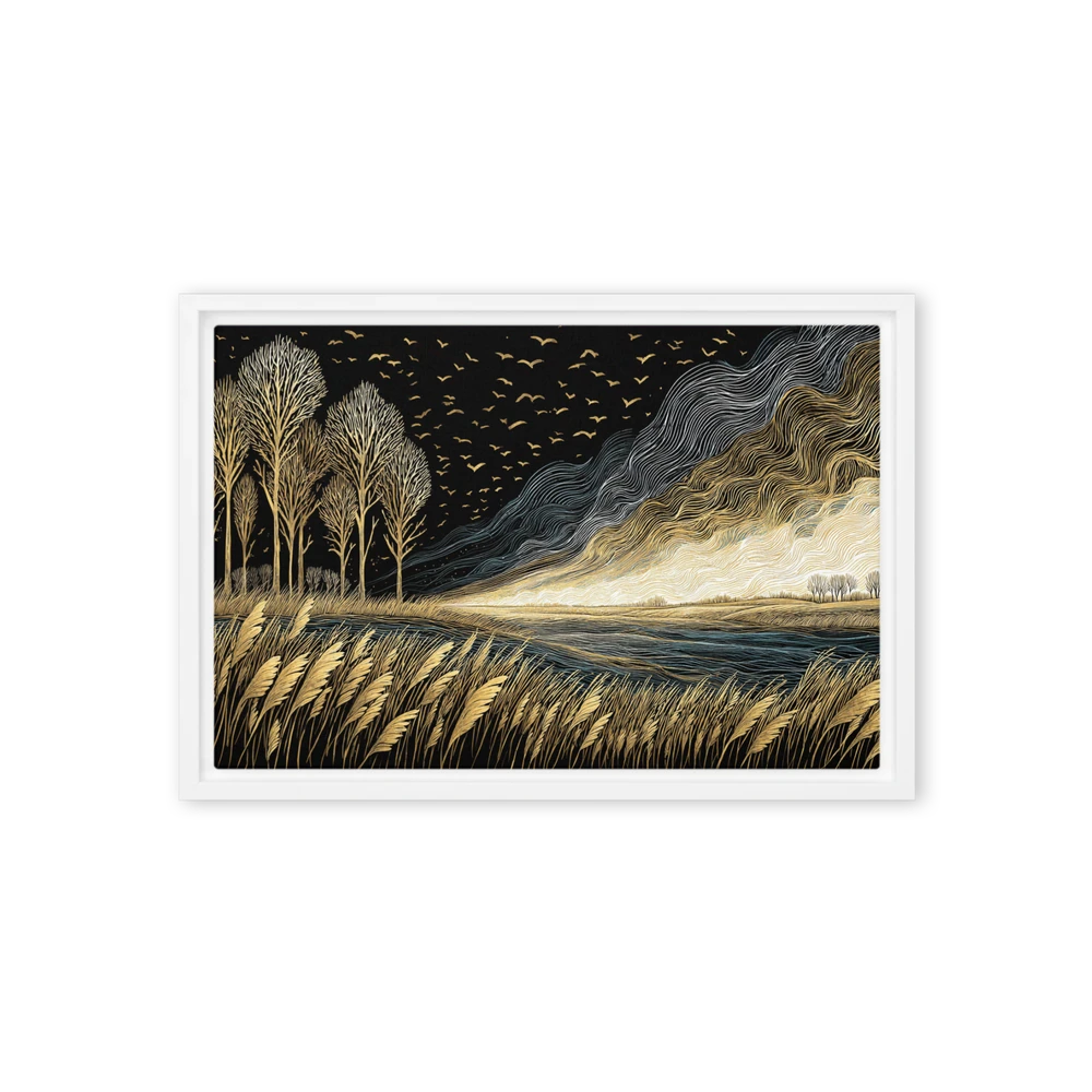 Golden Fields and Whispering Winds | Art Print