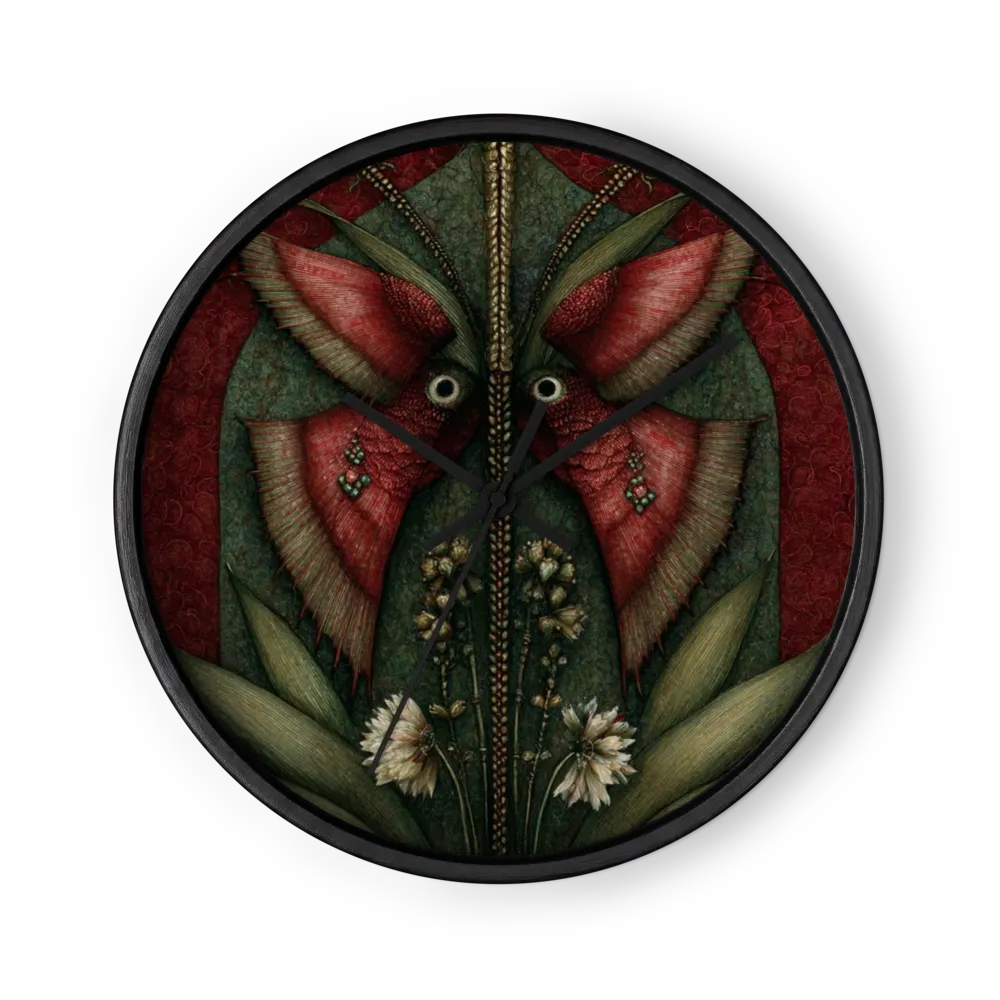 Gothic Moth and Botanical Symmetry