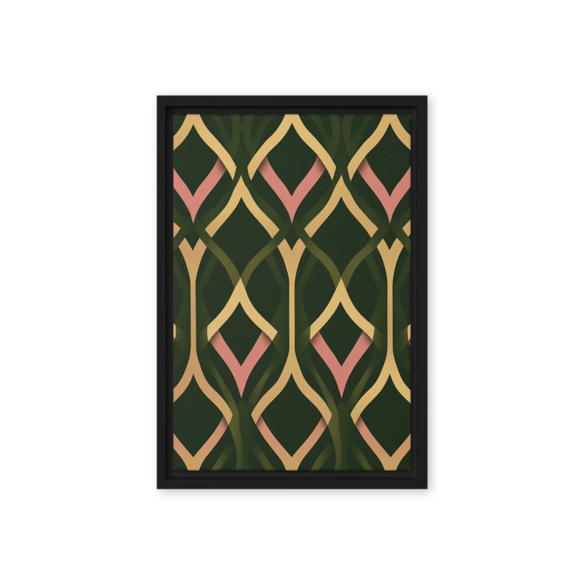 Interlocking Deco Weave | Art Print