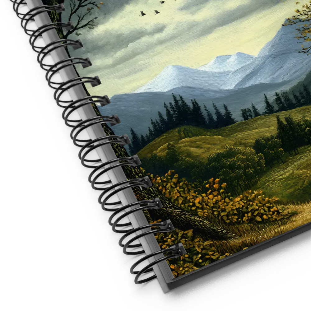 Nature's Embrace: A Tranquil Mountain Landscape