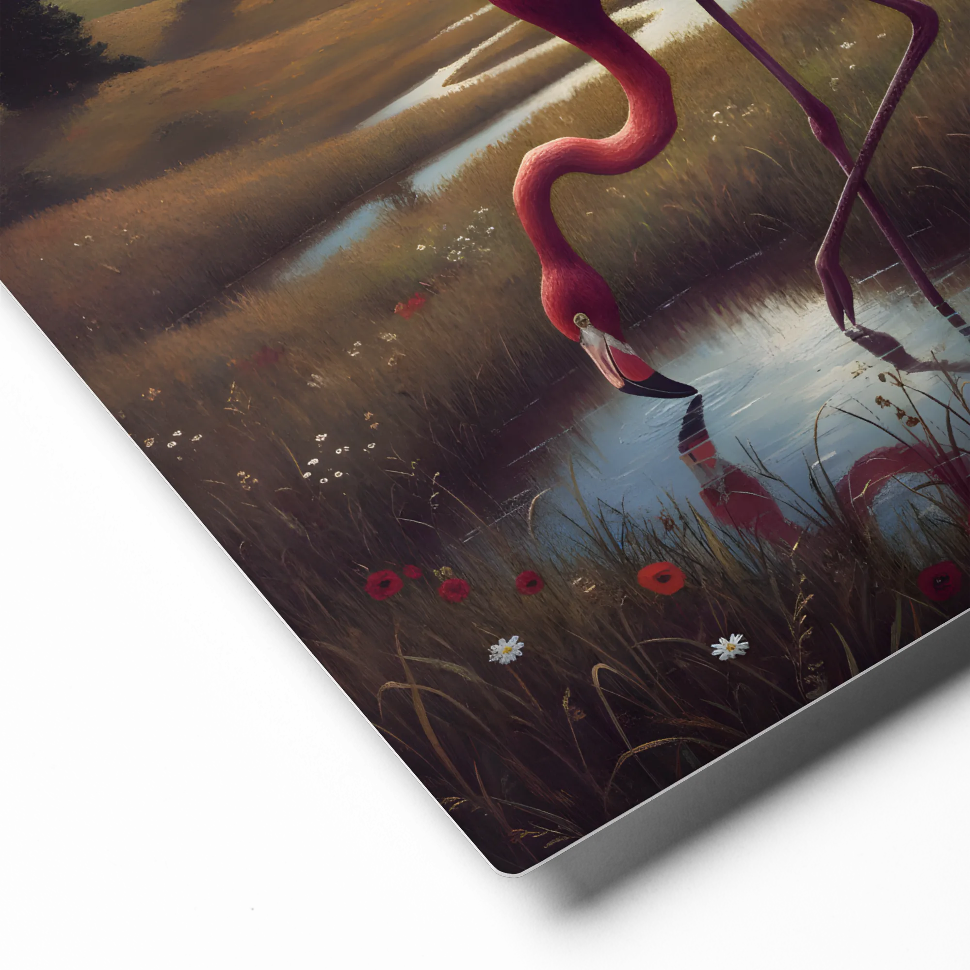 Twilight Flamingo | Art Print