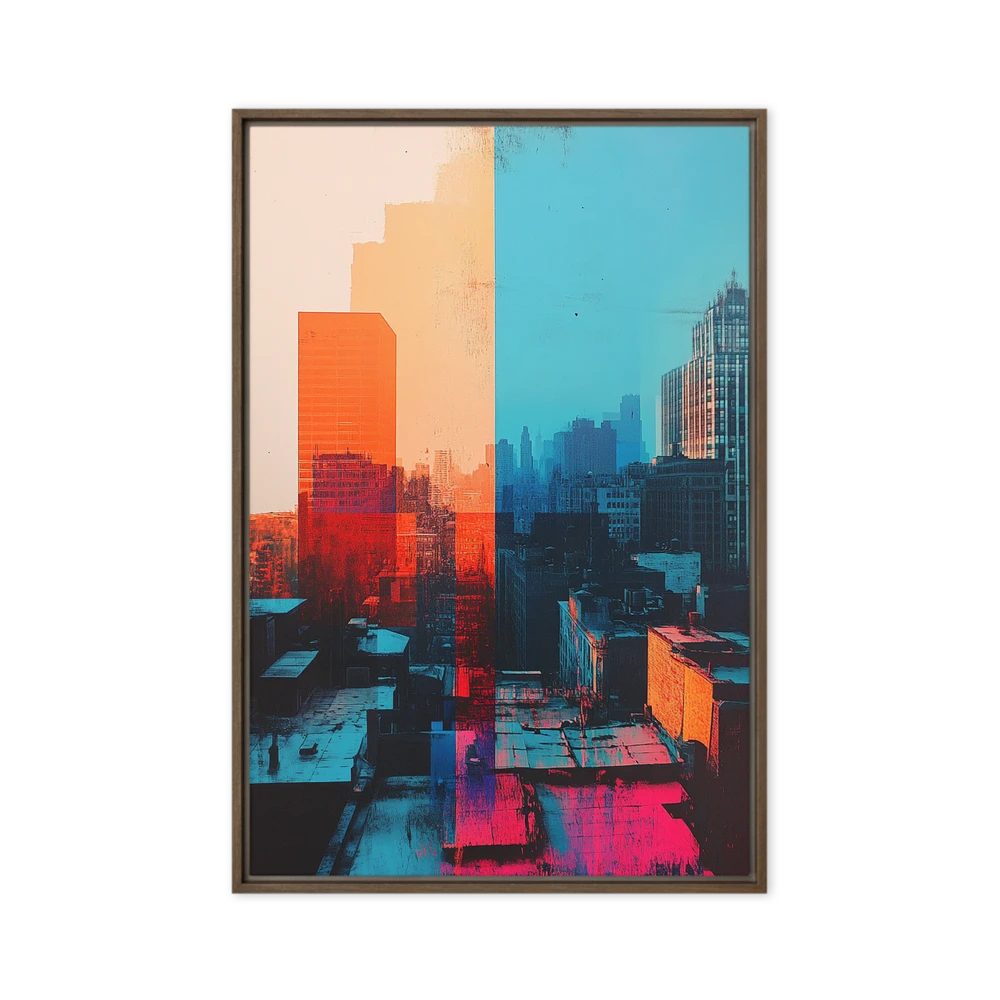 City Split Horizon | Art Print