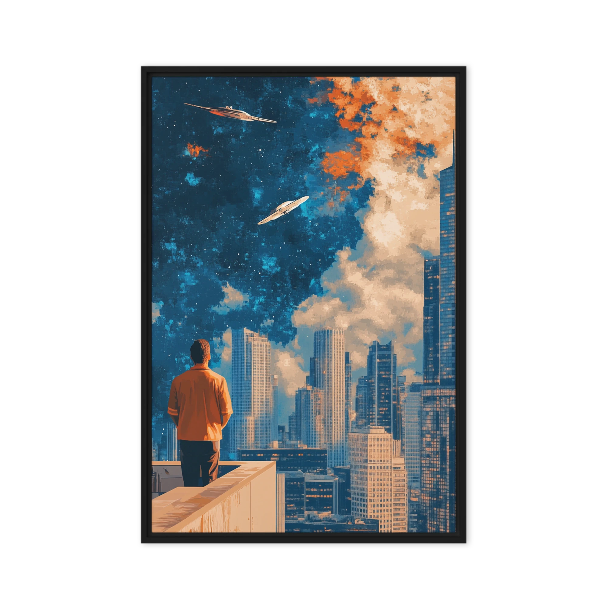 Urban Cosmic Gaze | Art Print