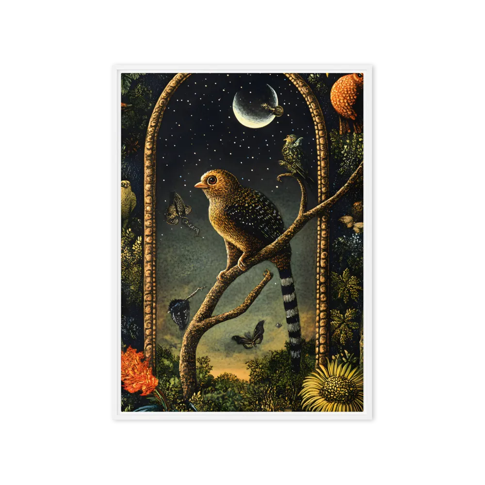 Nocturnal Jungle Archway 
 Canvas | 18″x 26″