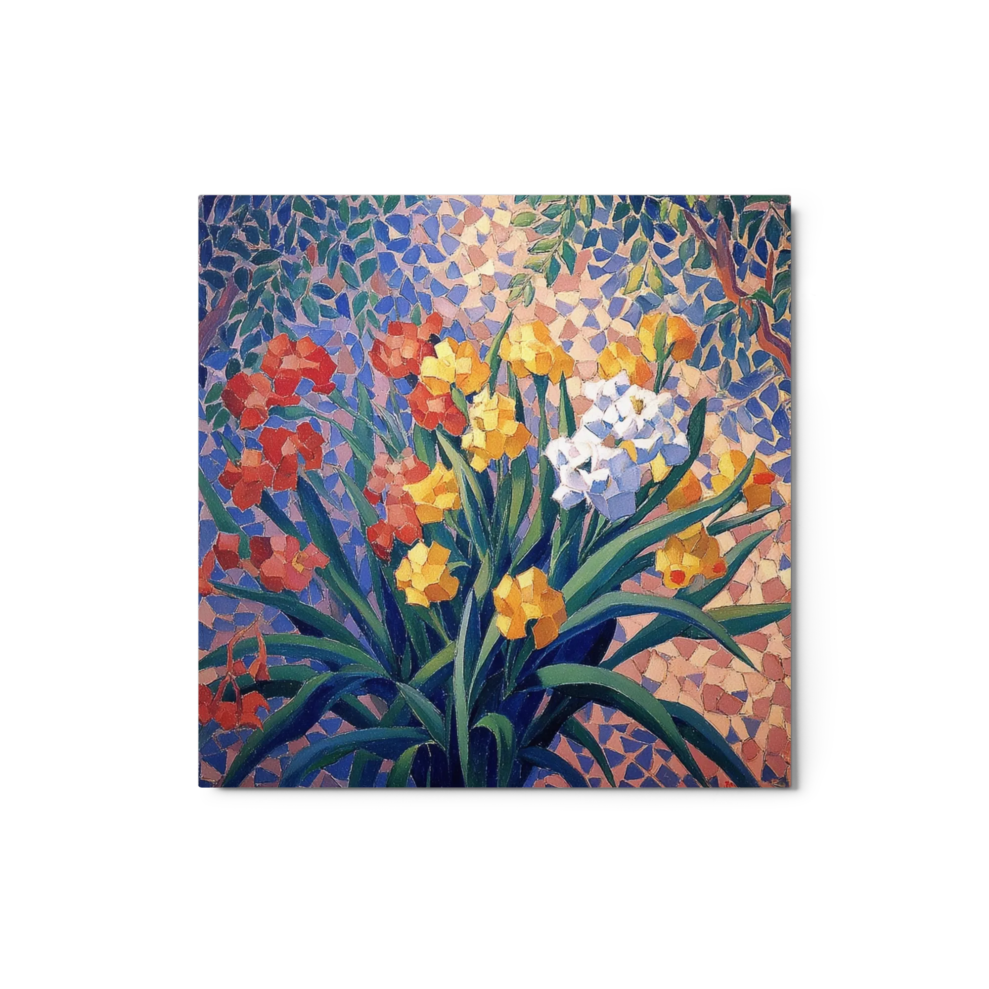 Mosaic Irises