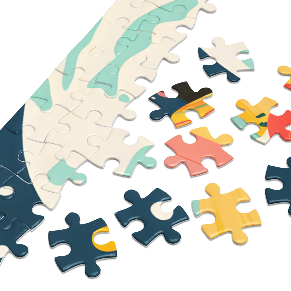 Cosmic Journey 
 Jigsaw Puzzle in Tin Box