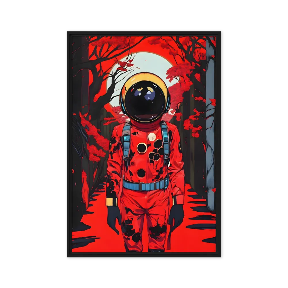 Crimson Explorer 
 Canvas | 8″x 12″