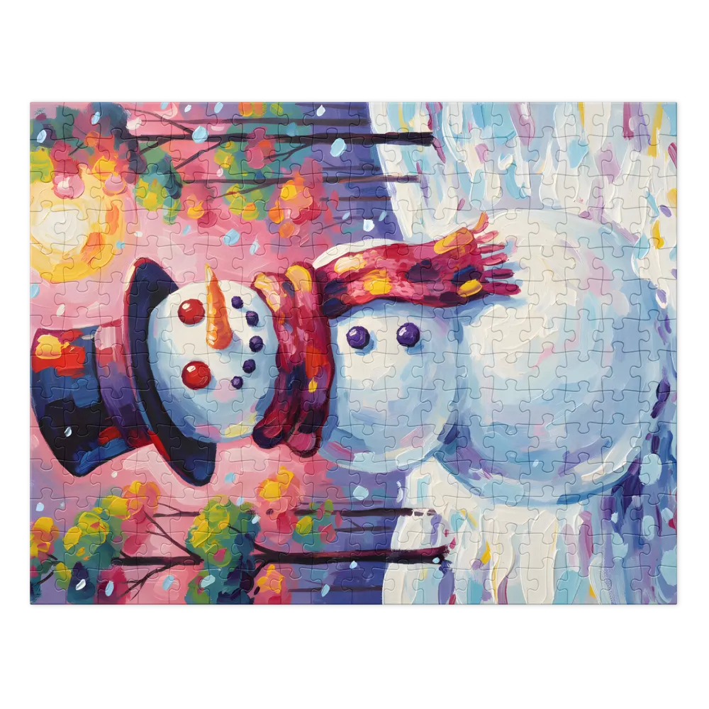 Chromatic Snowman | Jigsaw Puzzles