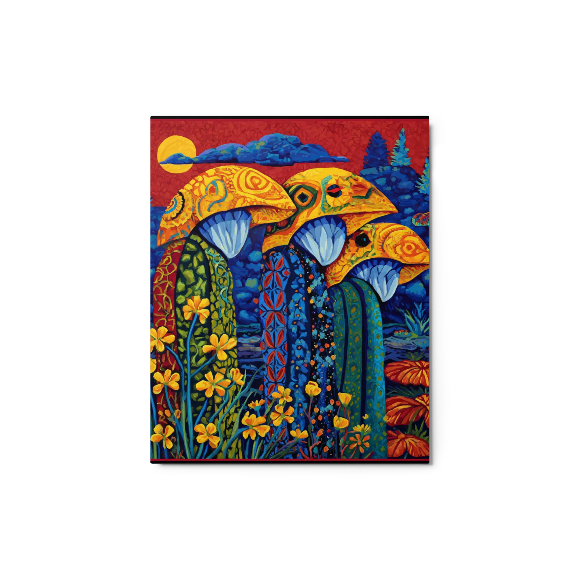 Trippy Forest Mushrooms