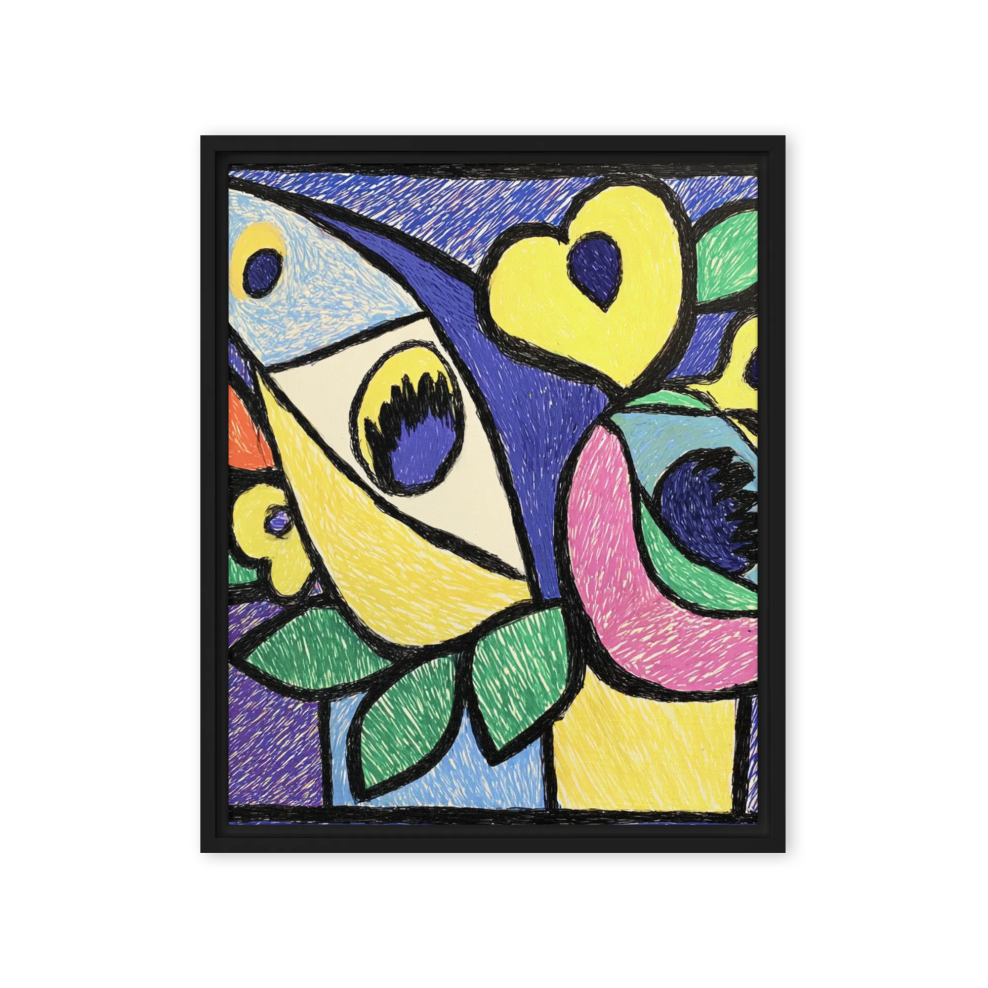 Stylized Floral Still Life