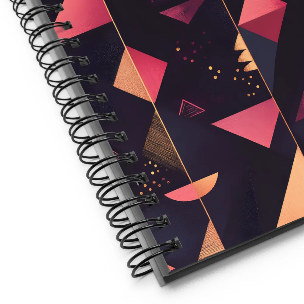 Geometric Harmony 
 Spiral Notebook | 140 pages