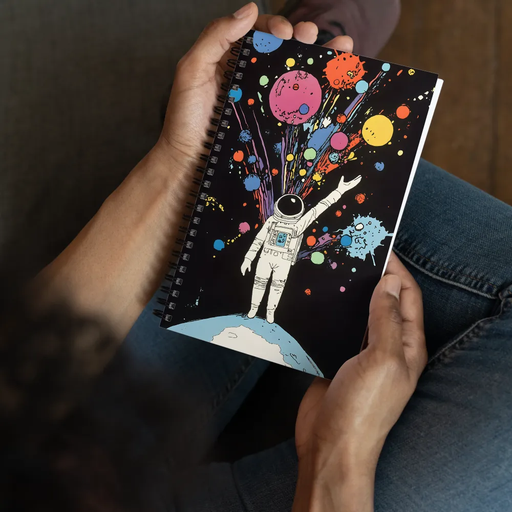 Cosmic Explorer 
 Spiral Notebook | 140 pages