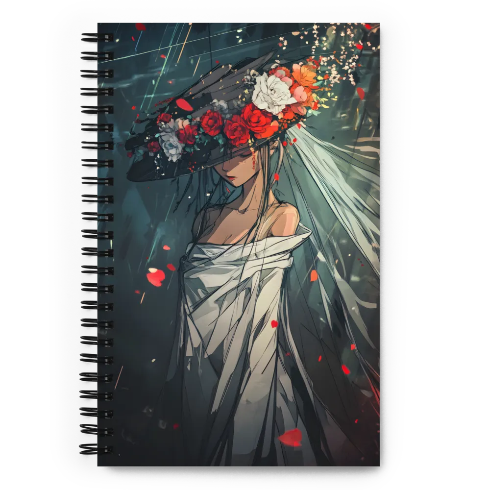 The Veiled Bloom 
 Spiral Notebook | 140 pages