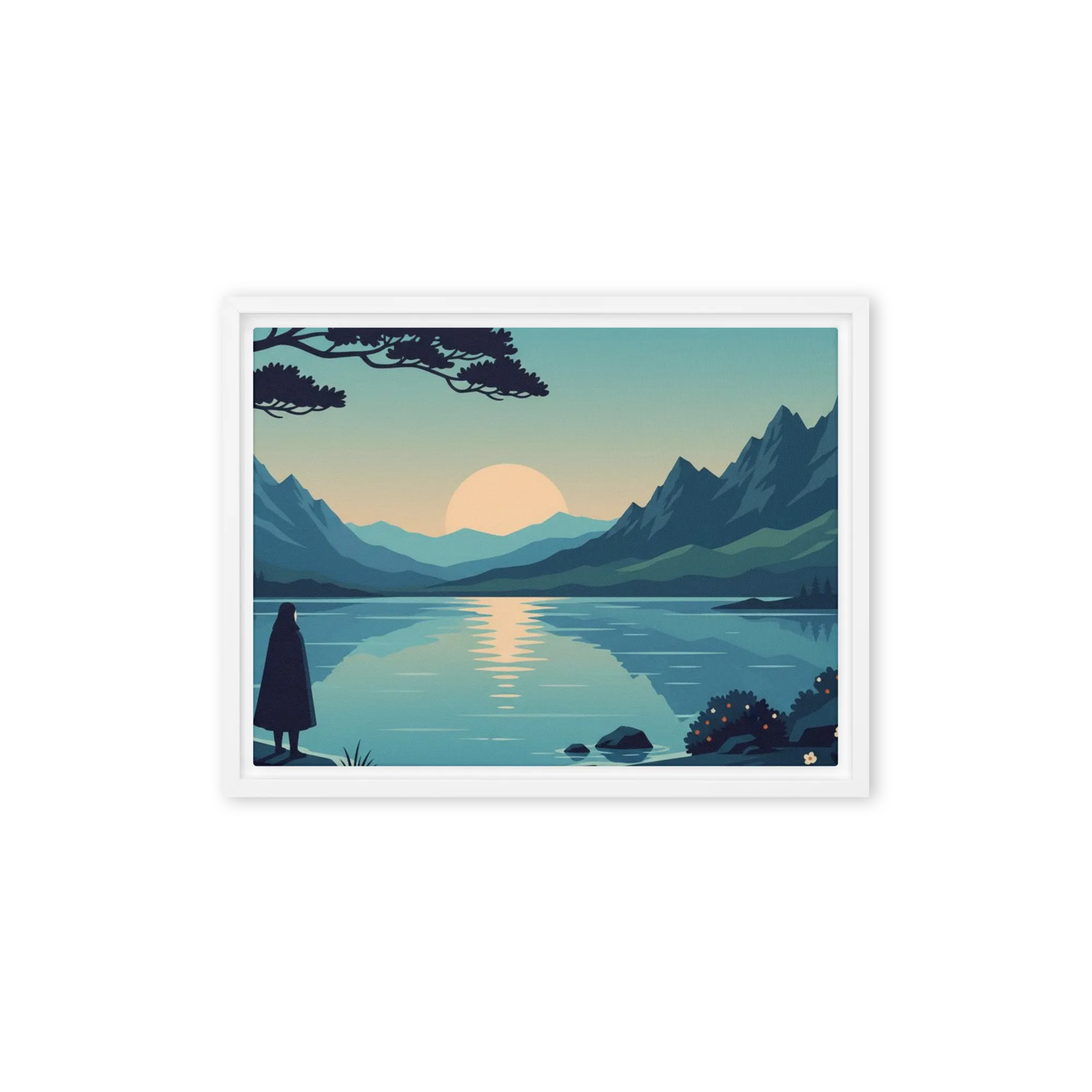 Solitude by the Lake