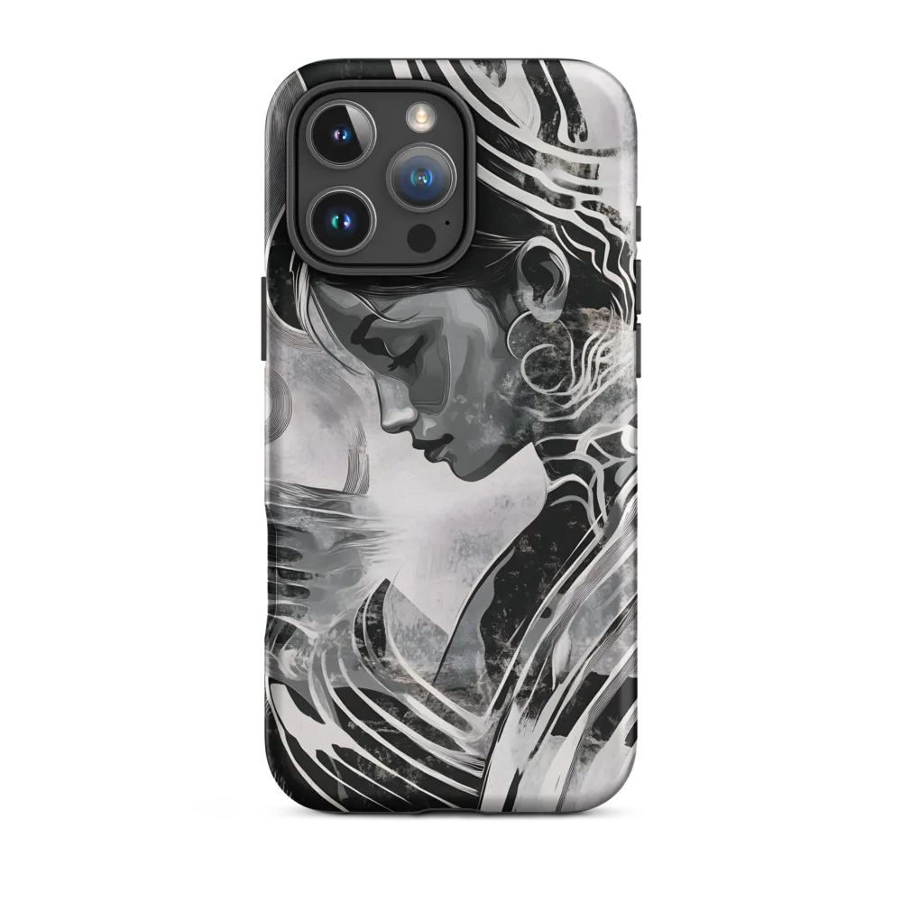 Fluid Monochromatic Profile | Phone Case