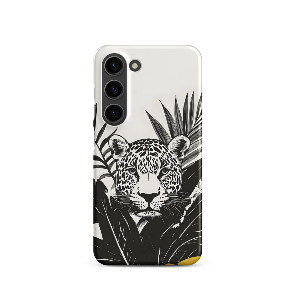 Leopard and Tropical Foliage | Phone Case