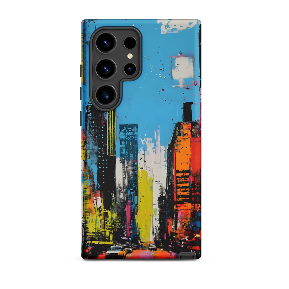 Vibrant Cityscape Urban Scene | Phone Case