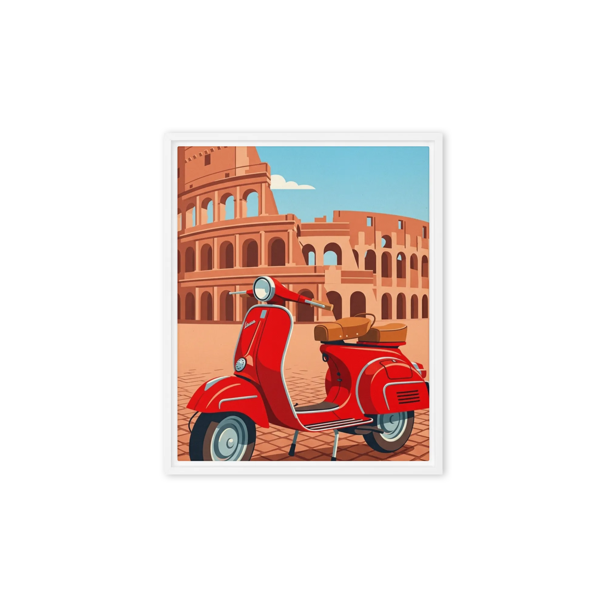 Roman Holiday 
 Canvas | 9″x 12″