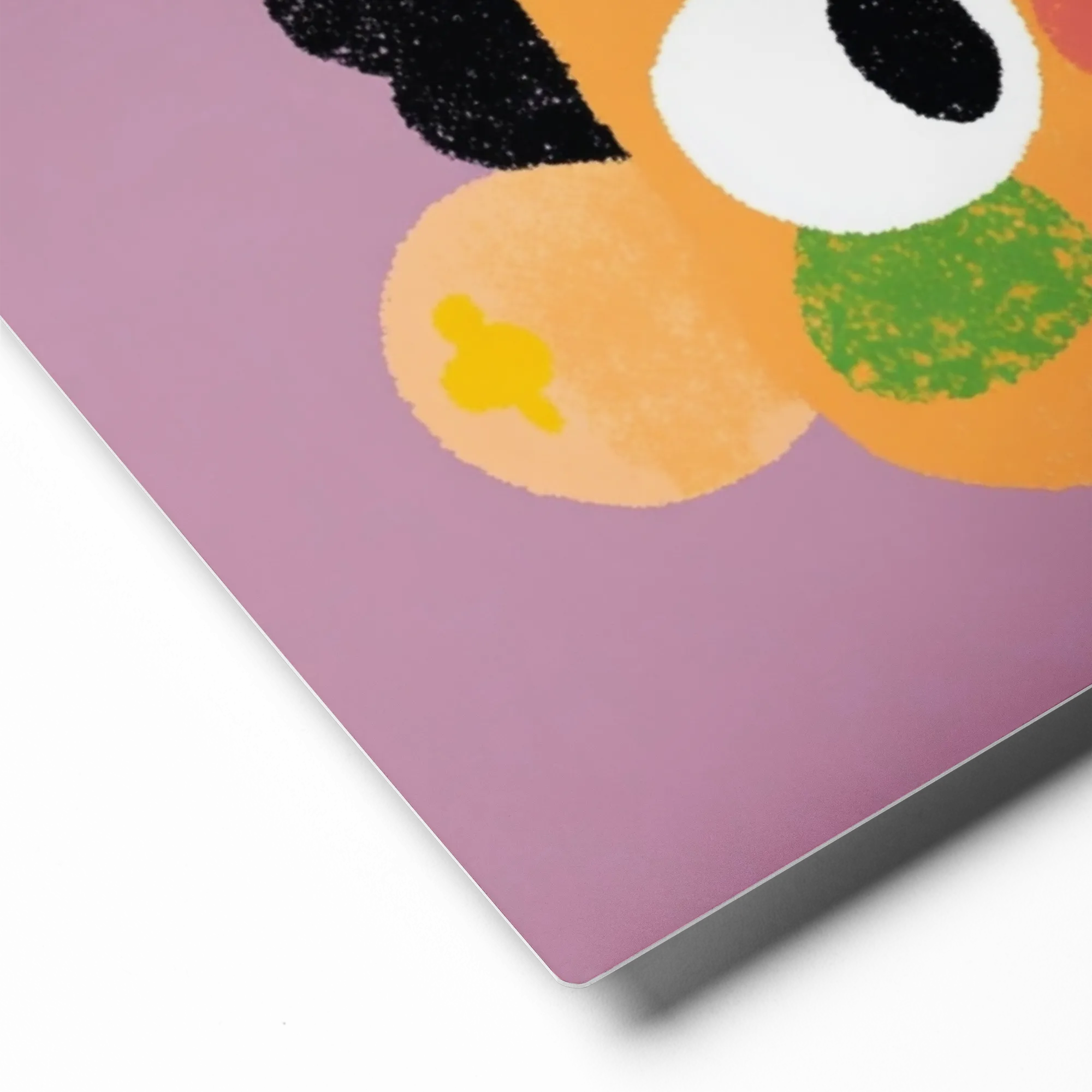 Curly Hair Character | Art Print