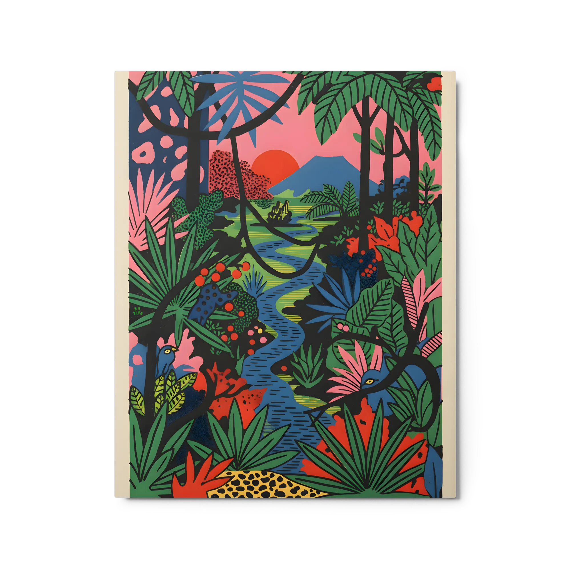Jungle River Sunset