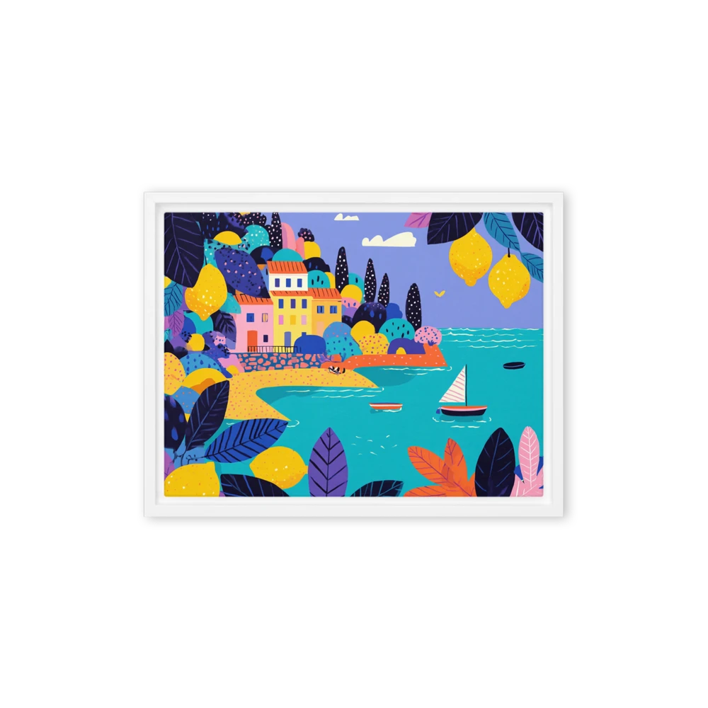 Lemon Coast | Art Print