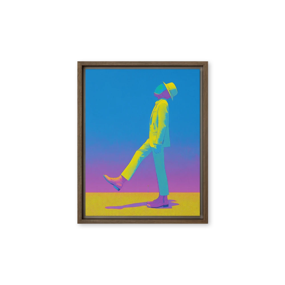 The Striding Astronaut | Art Print