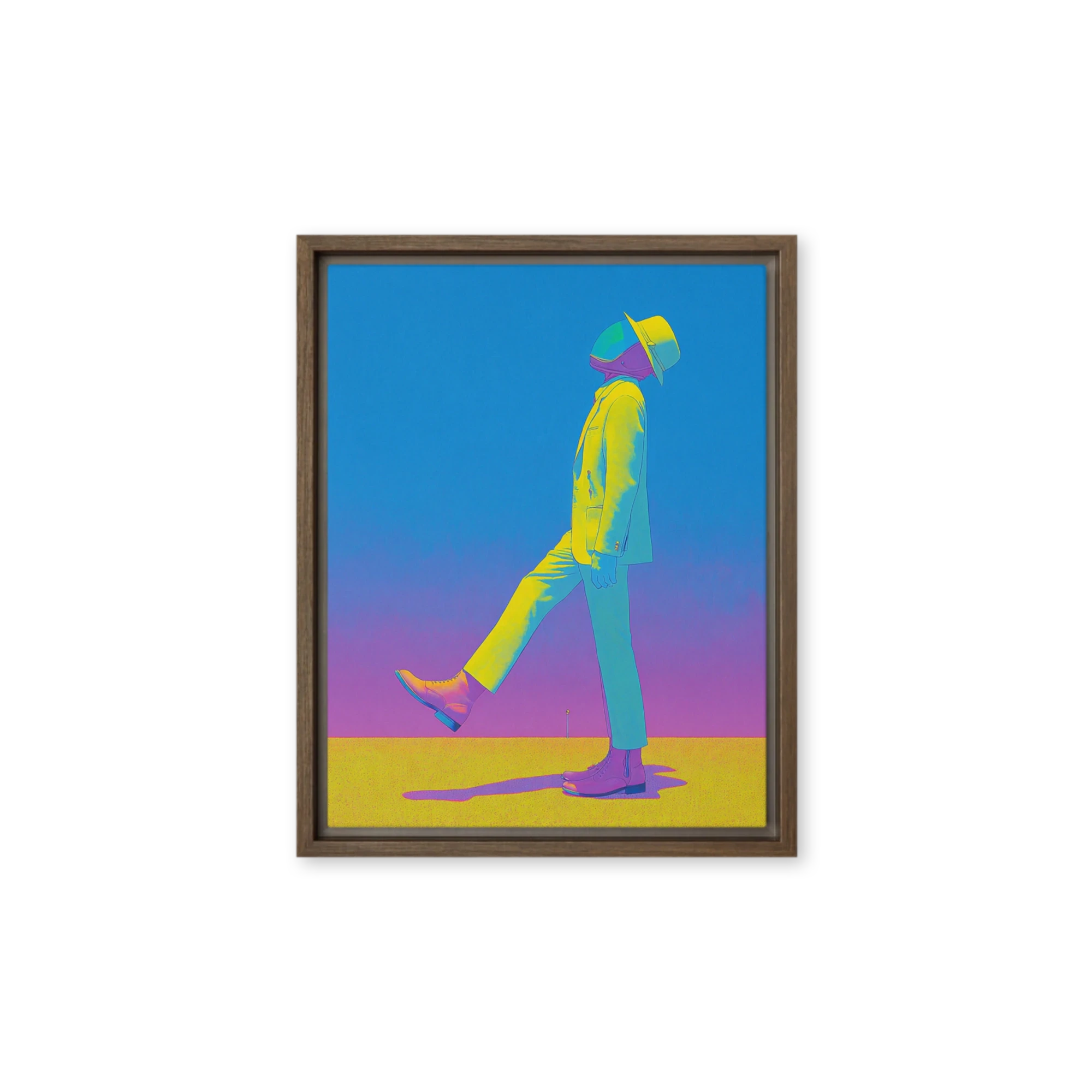 The Striding Astronaut