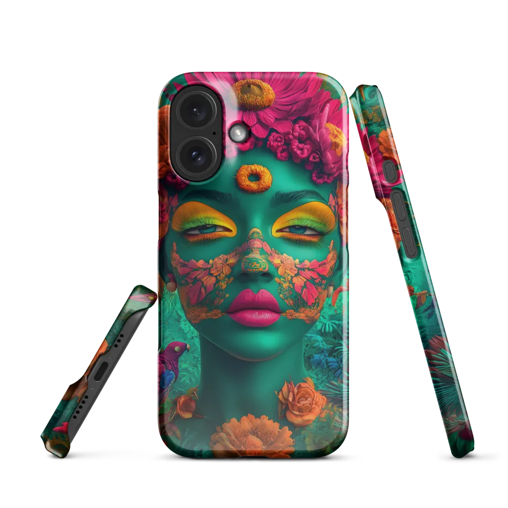 Verdant Jungle Bloom 
 iPhone 16 Pro Max | Snap Case