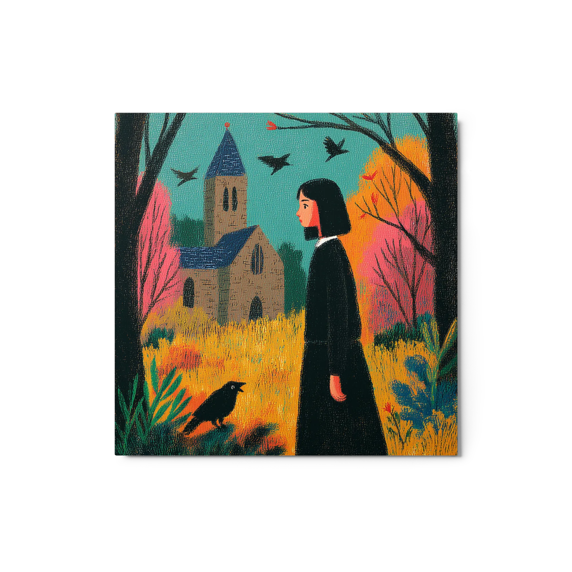 Autumnal Church Path