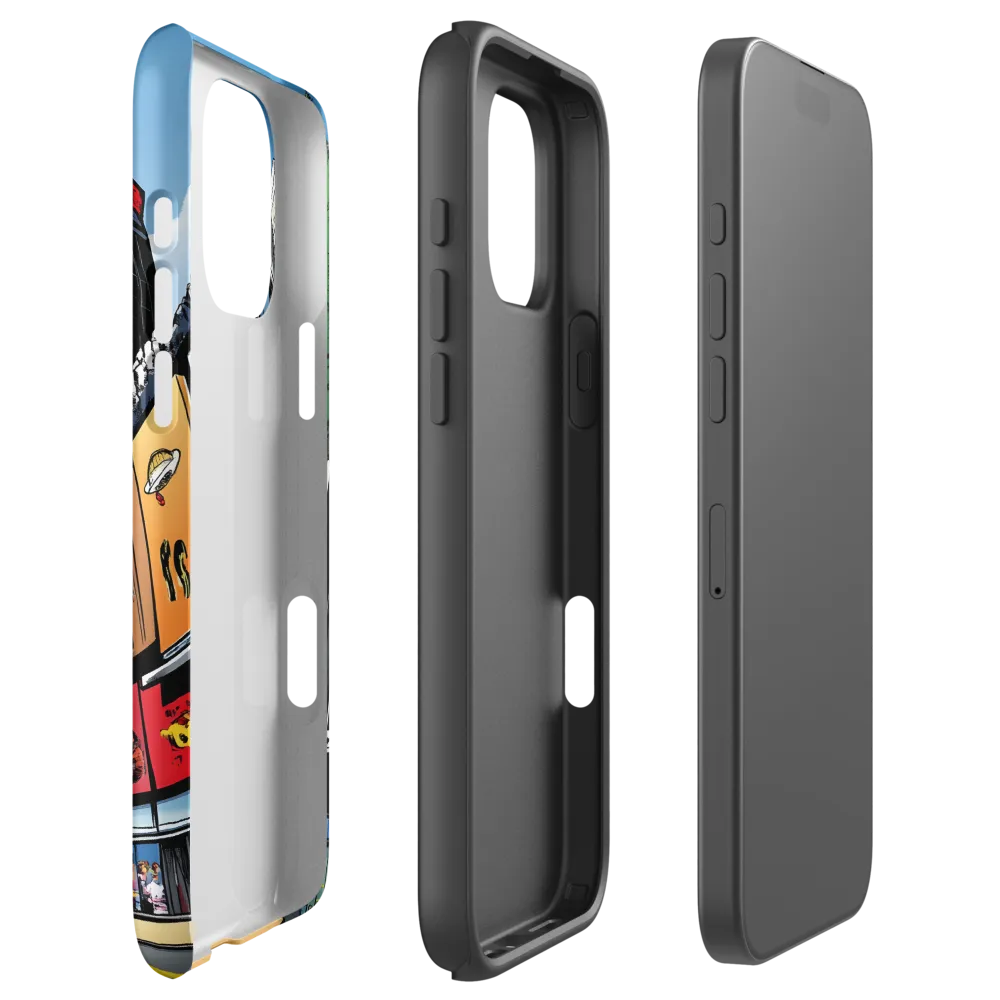 Modern Cityscape Illustration | Phone Case