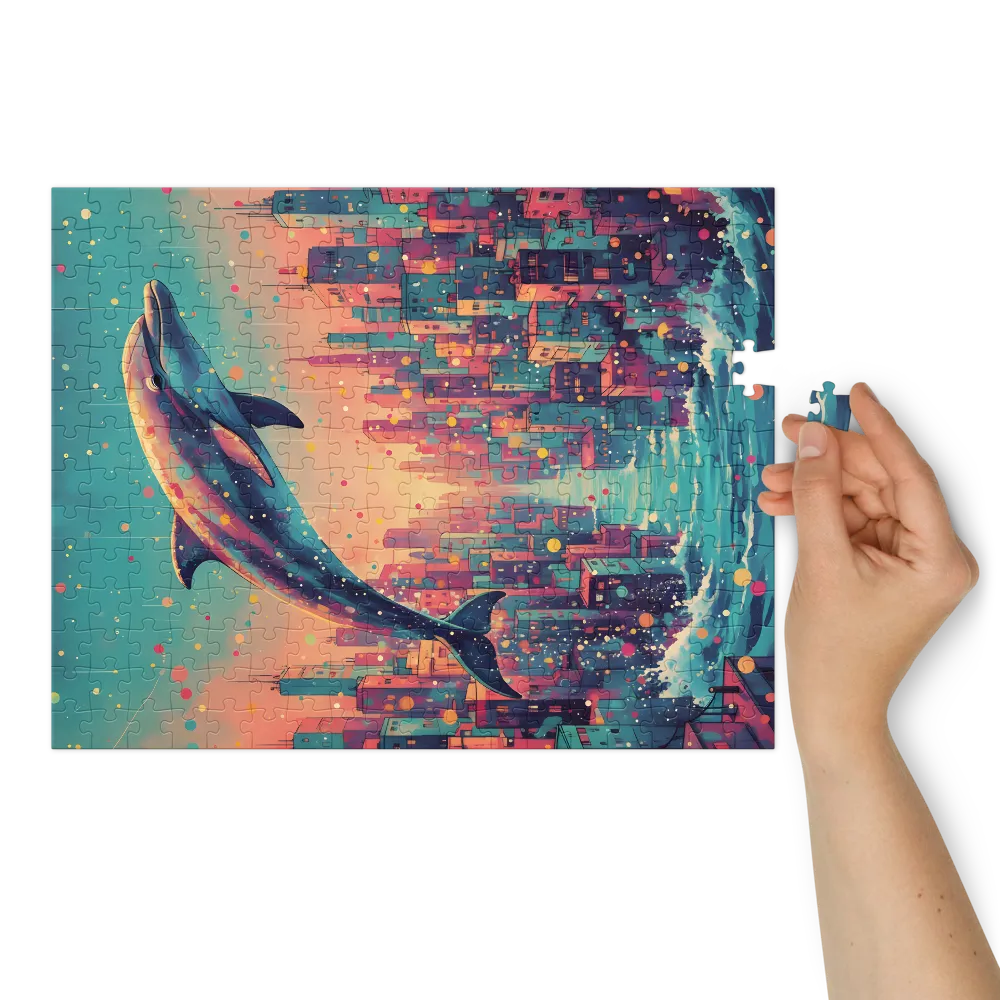 Skybound Dolphin | Jigsaw Puzzles