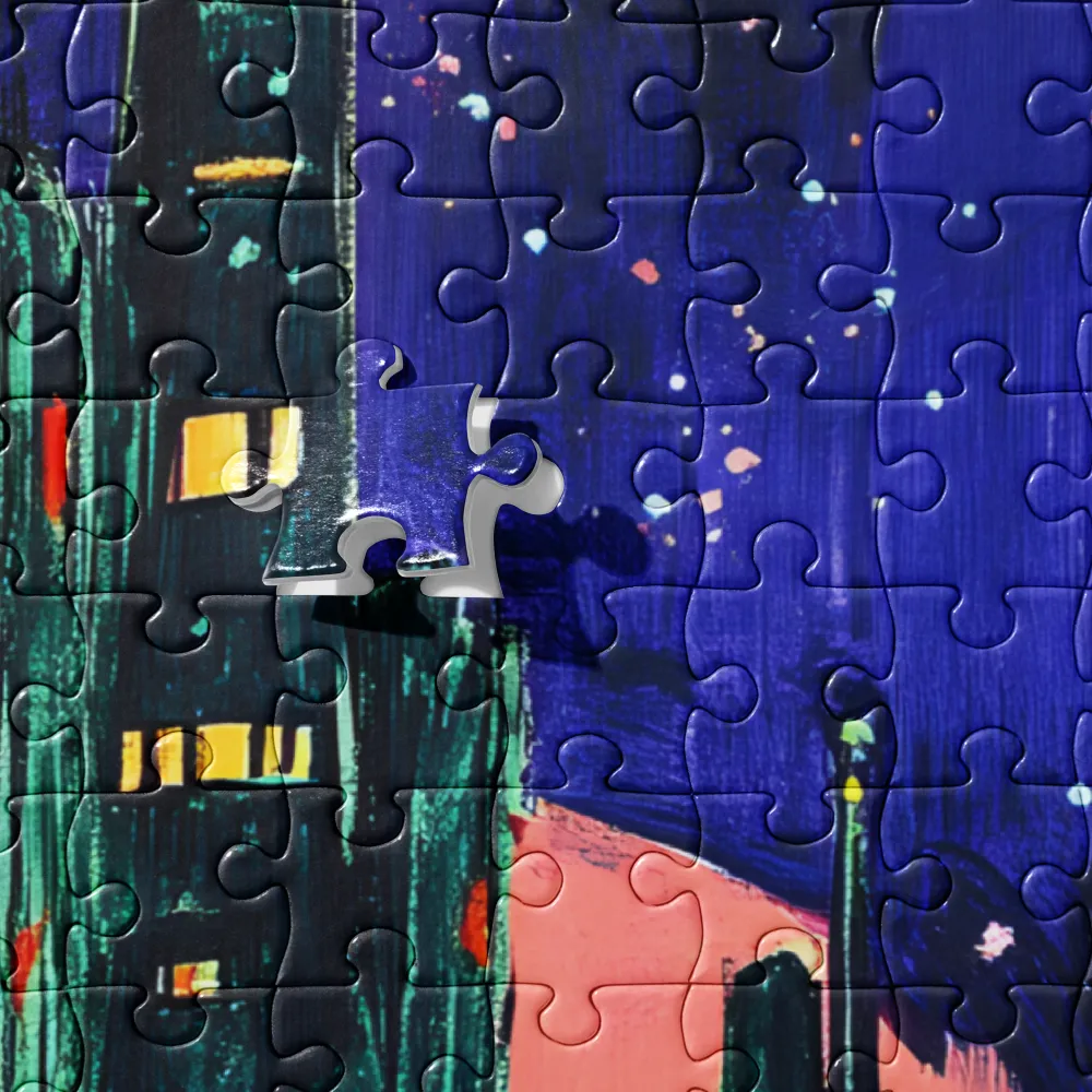 Celestial Metropolis 
 Jigsaw Puzzle