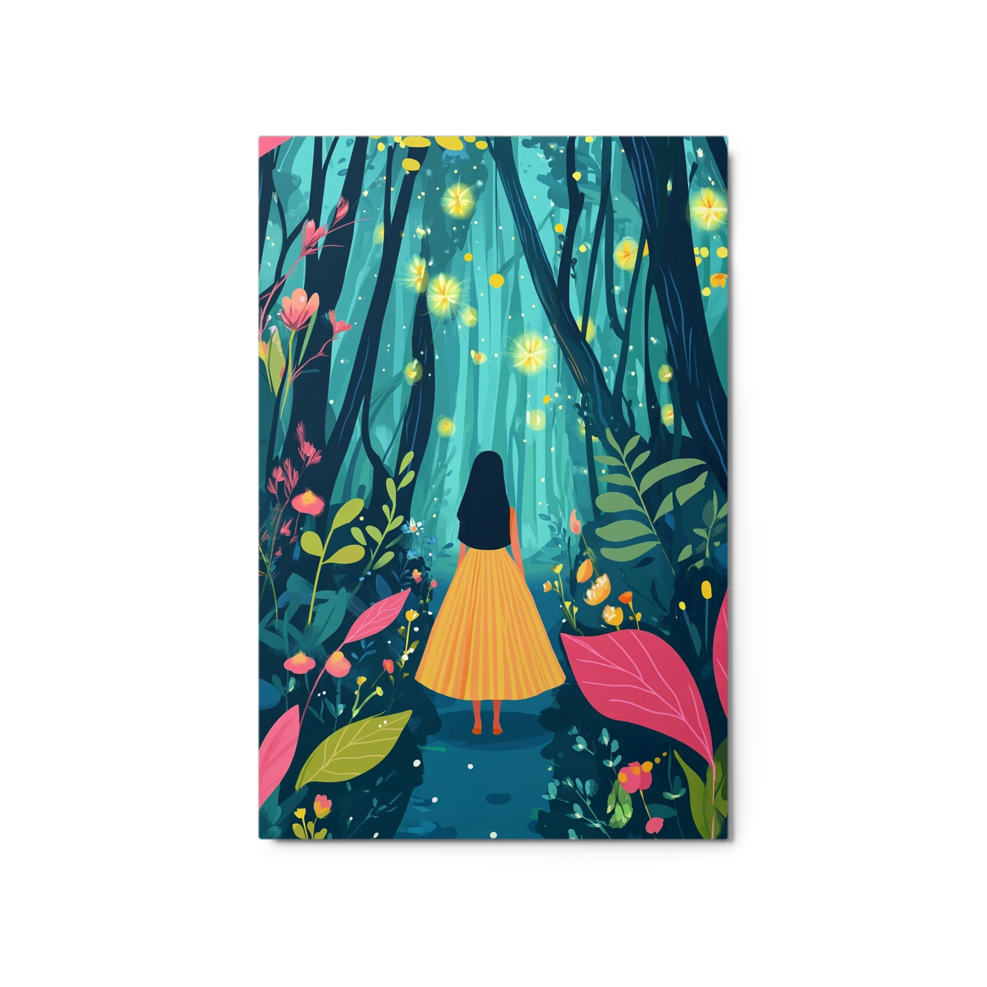 Girl in Enchanted Forest