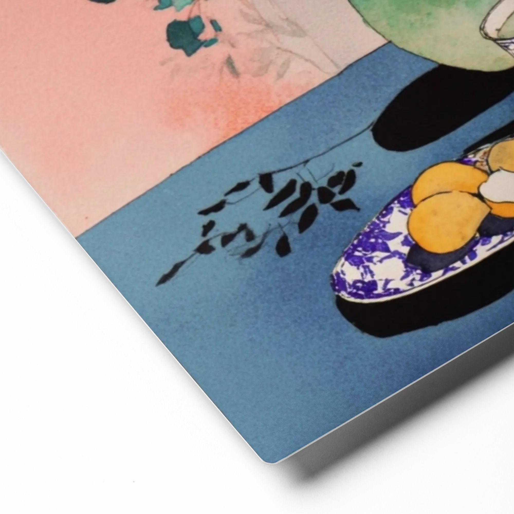 Still Life with Teapot and Citrus | Art Print