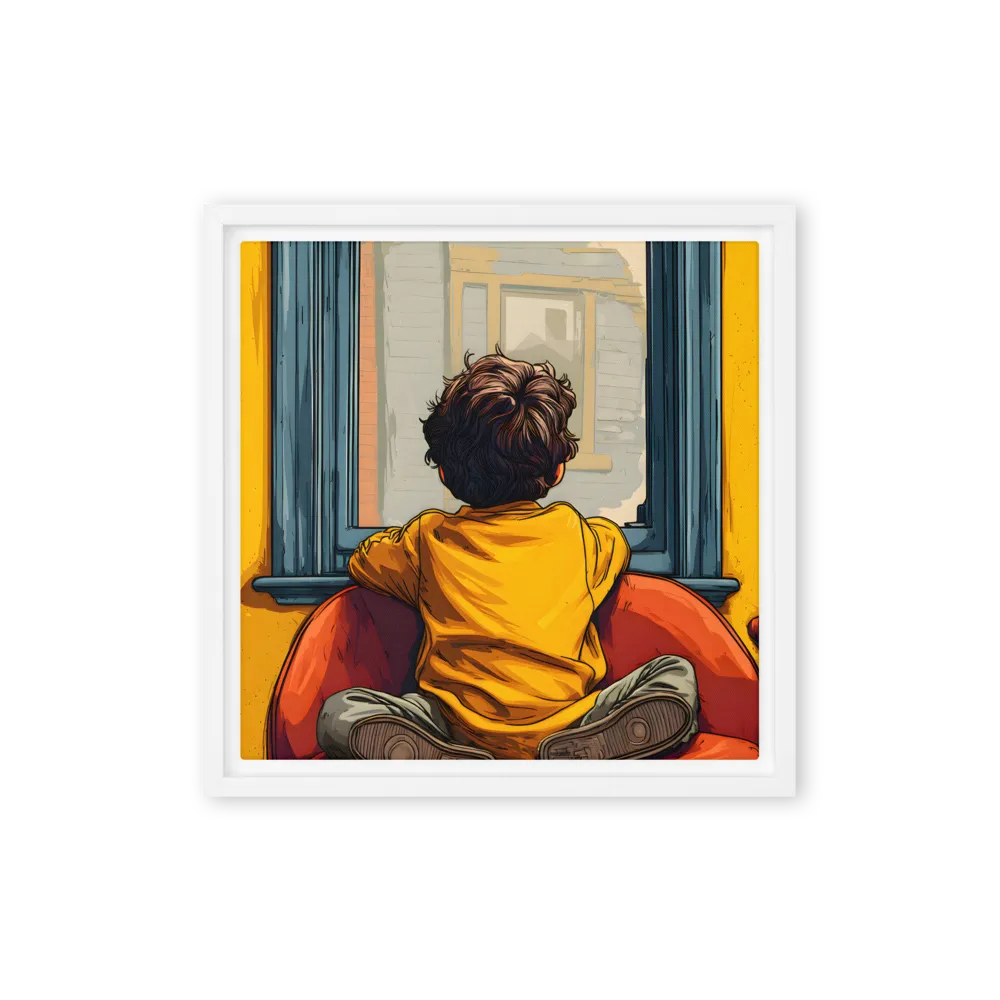 Contemplative Window Scene | Art Print