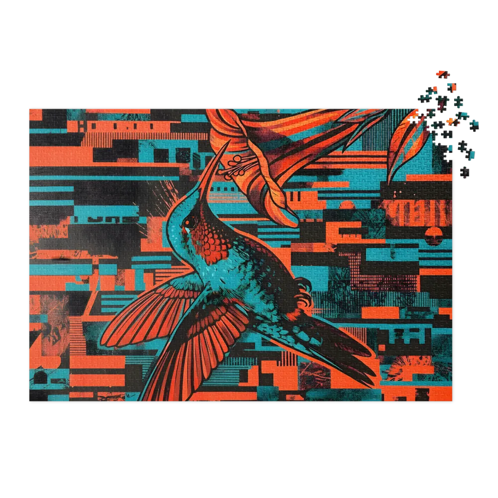 Hummingbird Screenprint