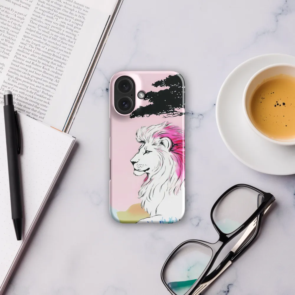 Lion's Pastel Reverie 
 Samsung Galaxy S10 | Snap Case