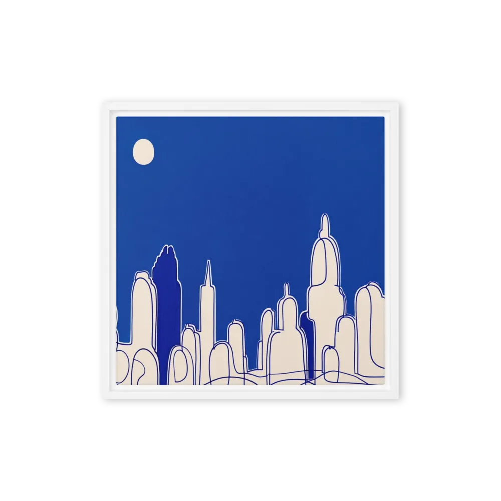 Cobalt City Horizon | Art Print