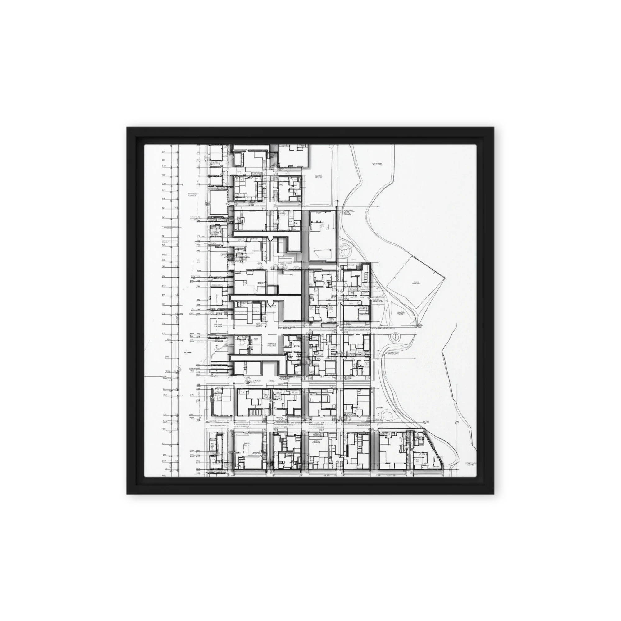 Architectural Floor Plan | Art Print