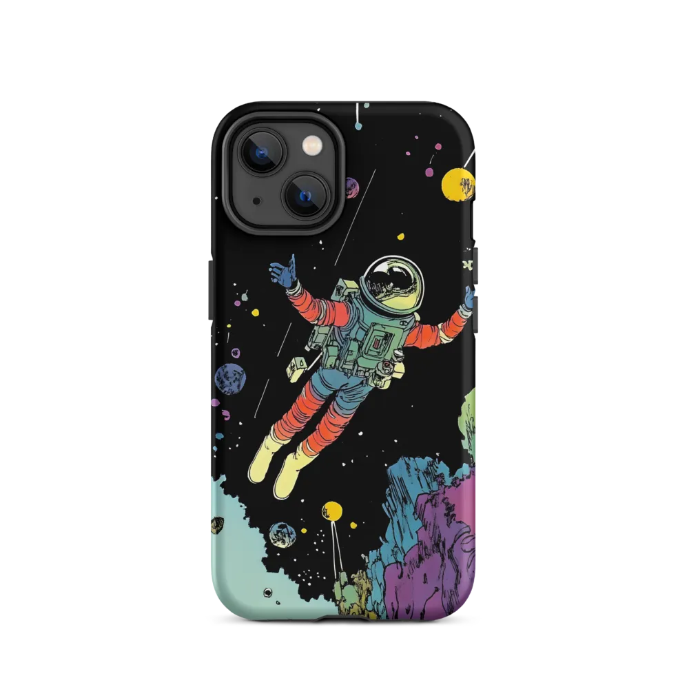 Astronaut Floating in Space | Phone Case