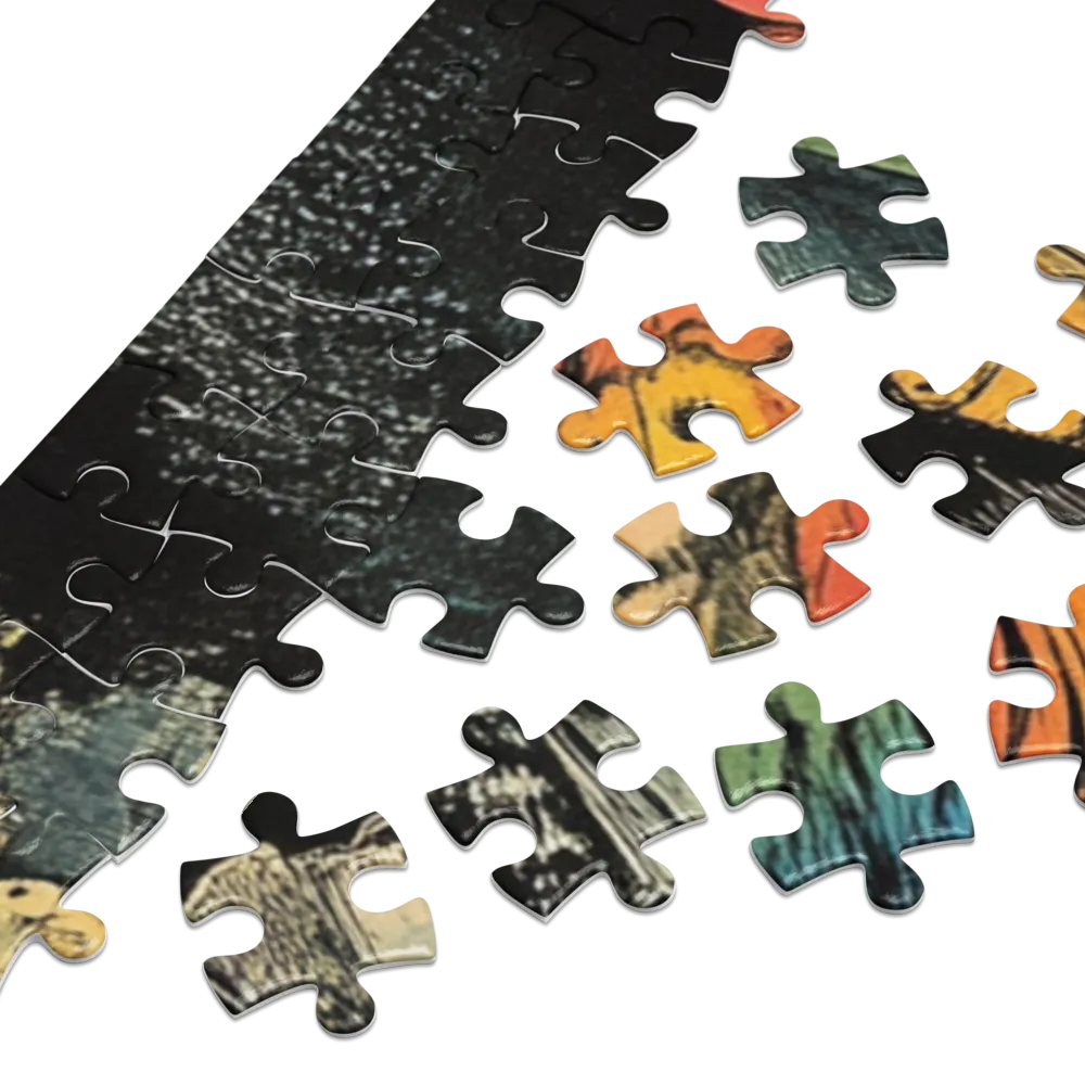 Whimsical Multicolored Bird Illustration | Jigsaw Puzzle (252/520 pieces)