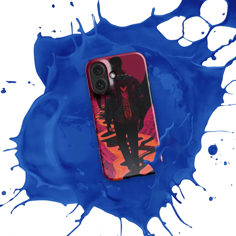 Journey Through Magenta 
 Samsung Galaxy S25 | Snap Case