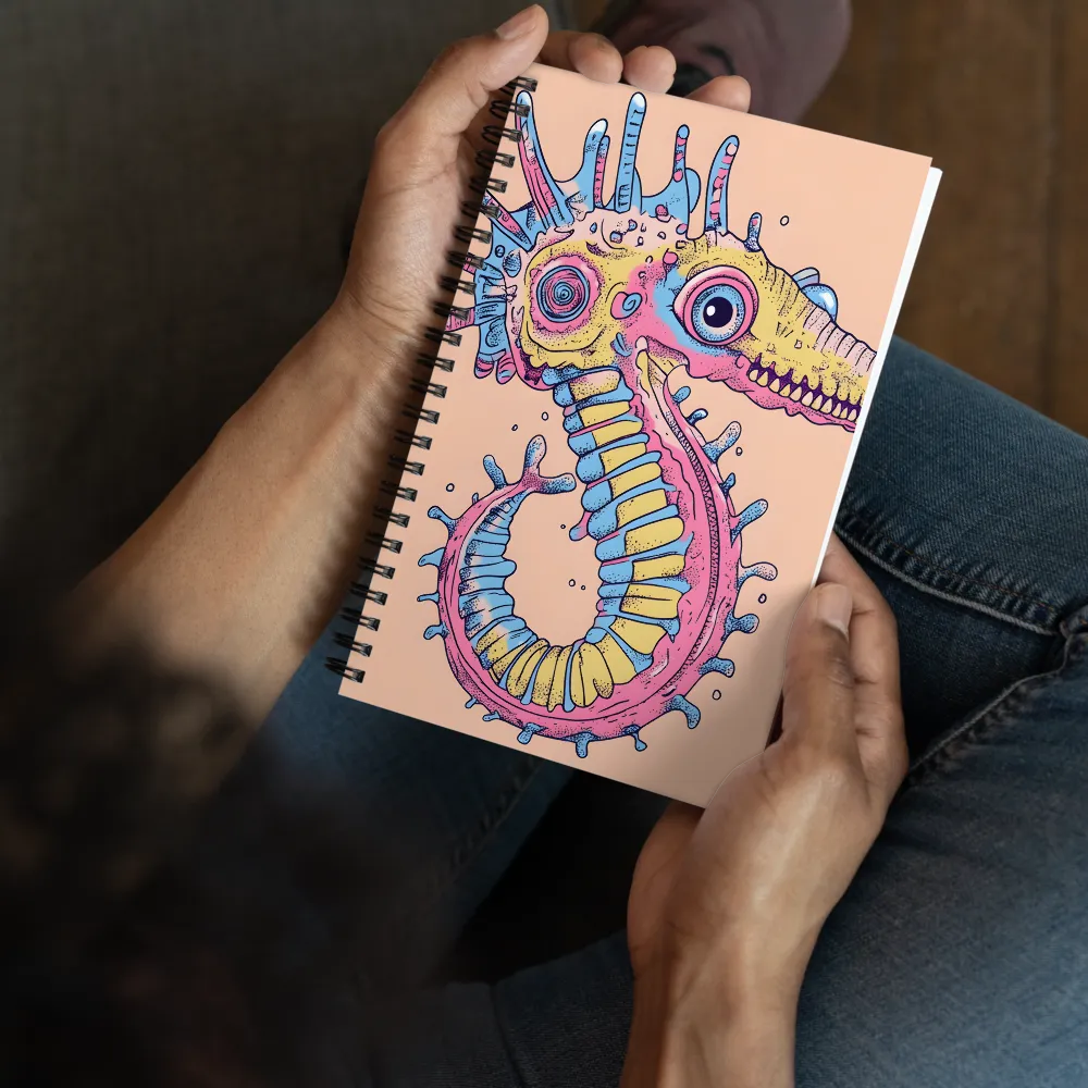 Whimsical Sea Dragon: An Intricate Fantasy